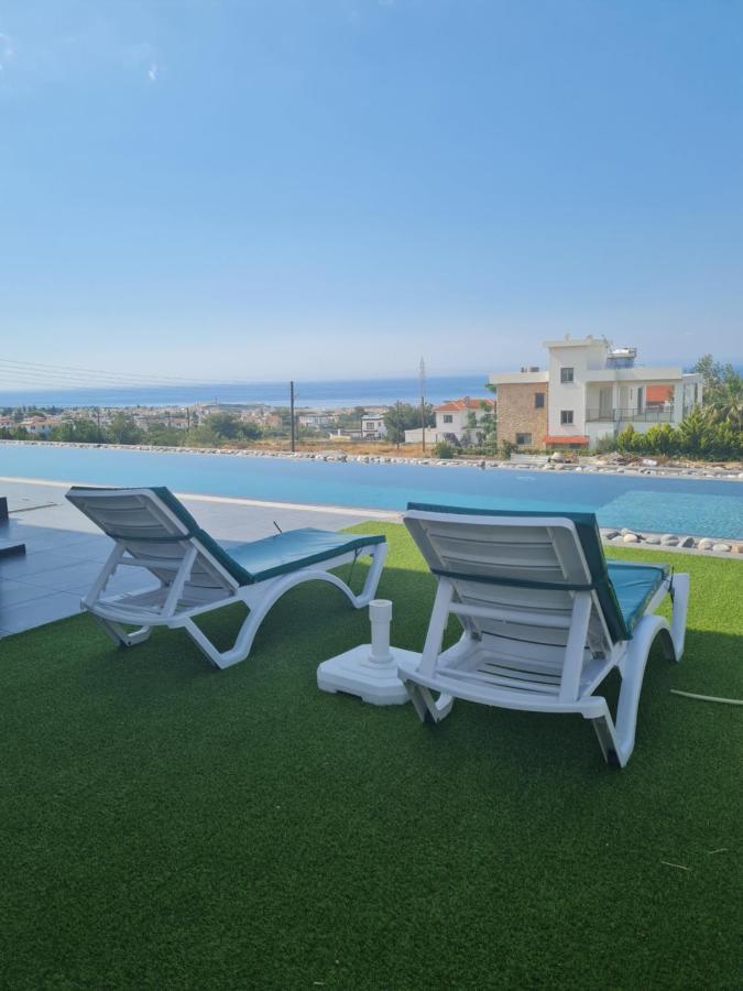 Superior Villa Between The Mountain And The Sea 4+1 Agios Epiktitos Zewnętrze zdjęcie